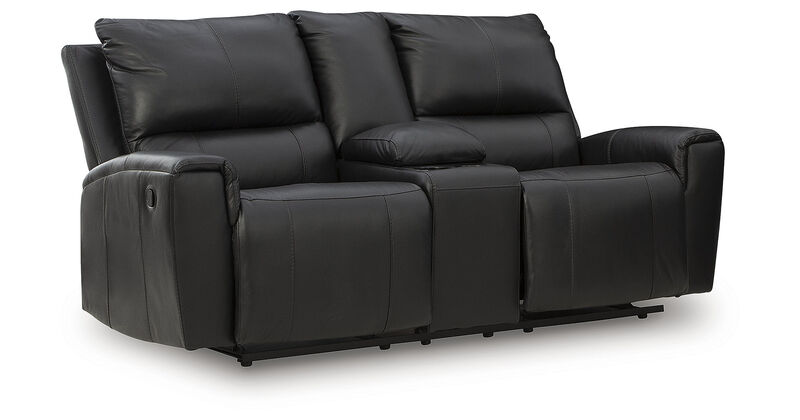 Danemere Reclining Loveseat with Console image number 4