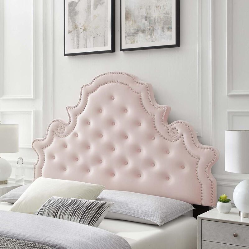 Diana Tufted Performance Velvet Full/Queen Headboard image number 8