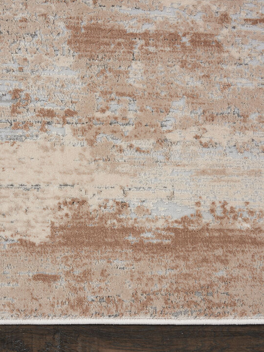 Rustic Textures RUS03 Beige 3'11" x 5'11" Rug