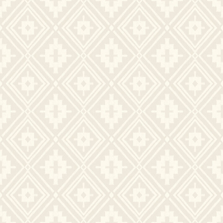 Camp Blanket Cream Wallpaper (Set of 2)