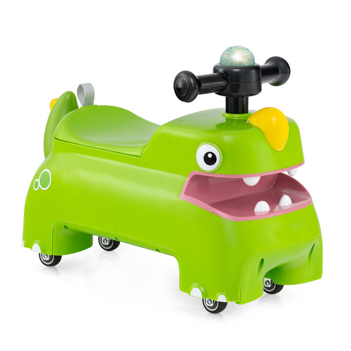 Kids Walking Ride On Car with Lights and Music for Indoor Outdoor Fun