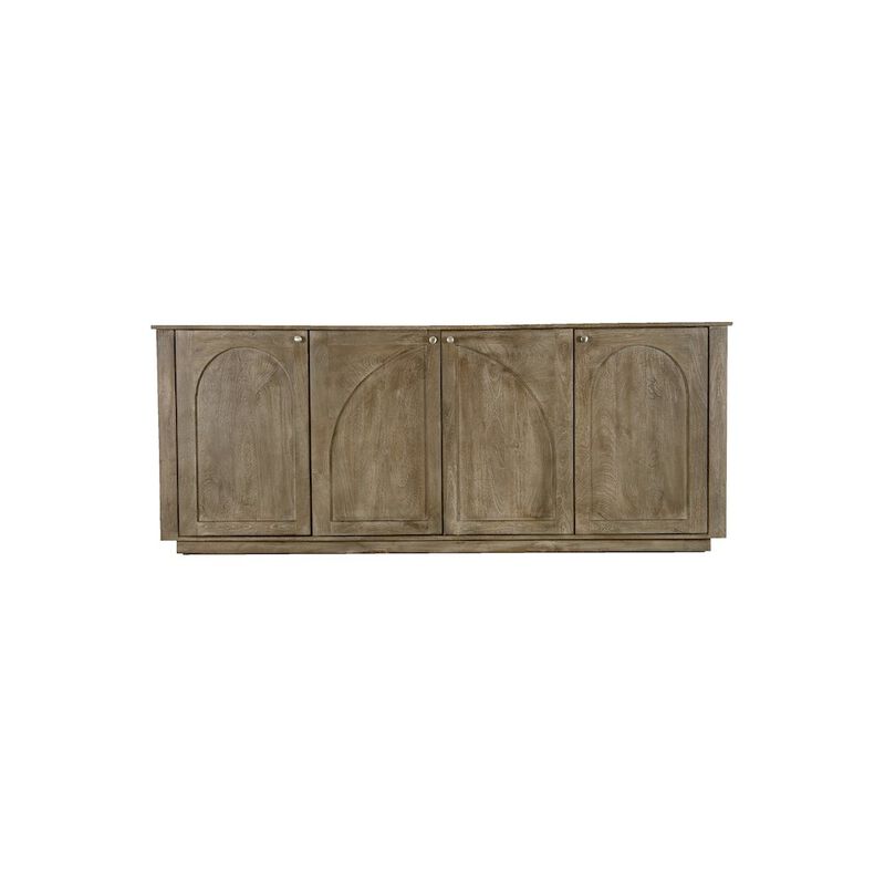 Alex Hamilton Archie Solid Wood Sideboard in North Creek Brown