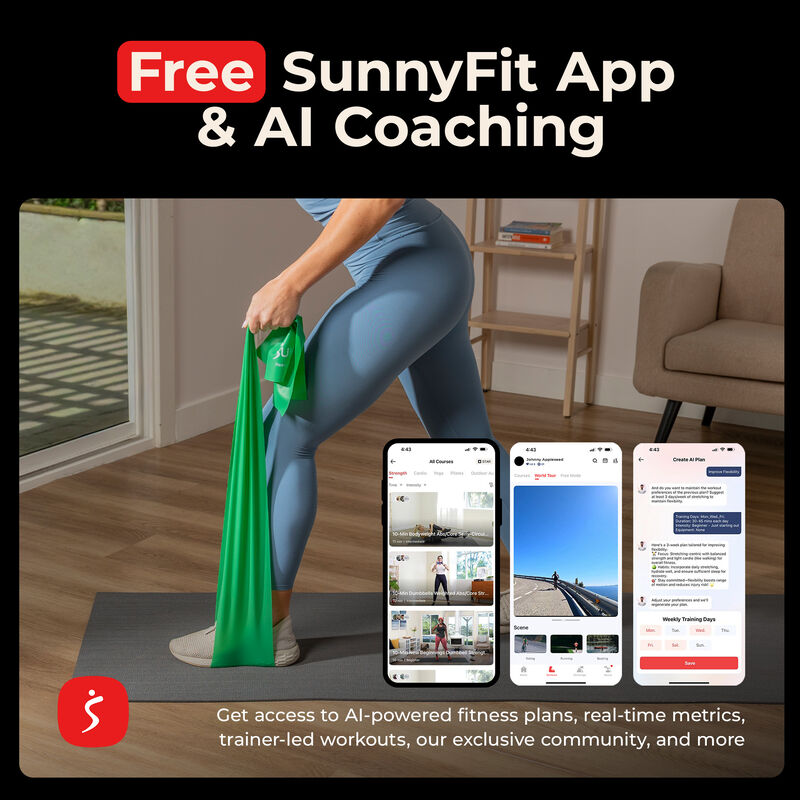 Sunny Health & Fitness 5-Level Resistance Band Set image number 2