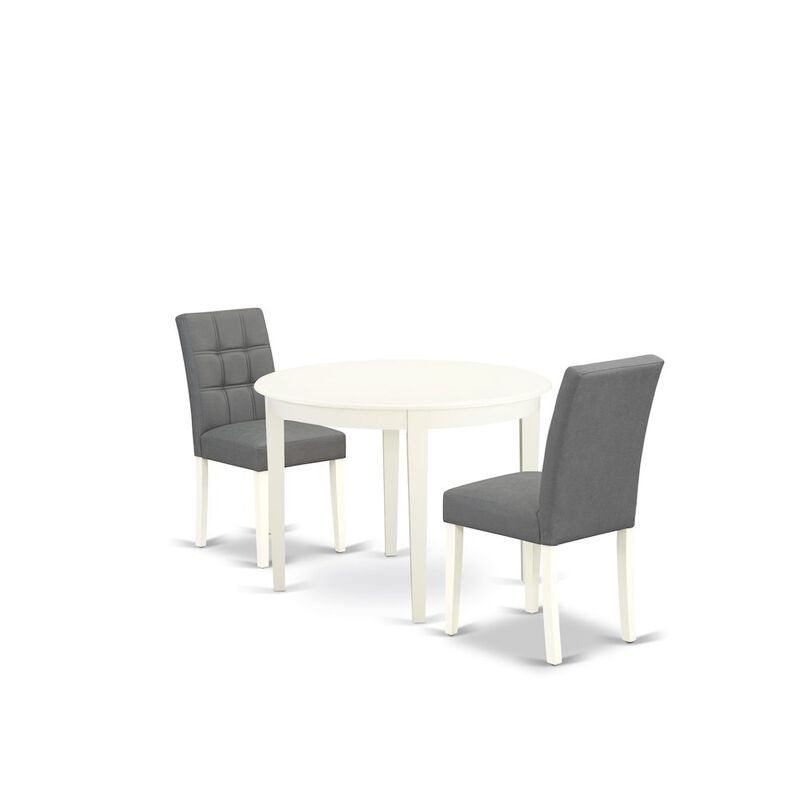 3 Piece Dinner Table Set contain A Wooden Table