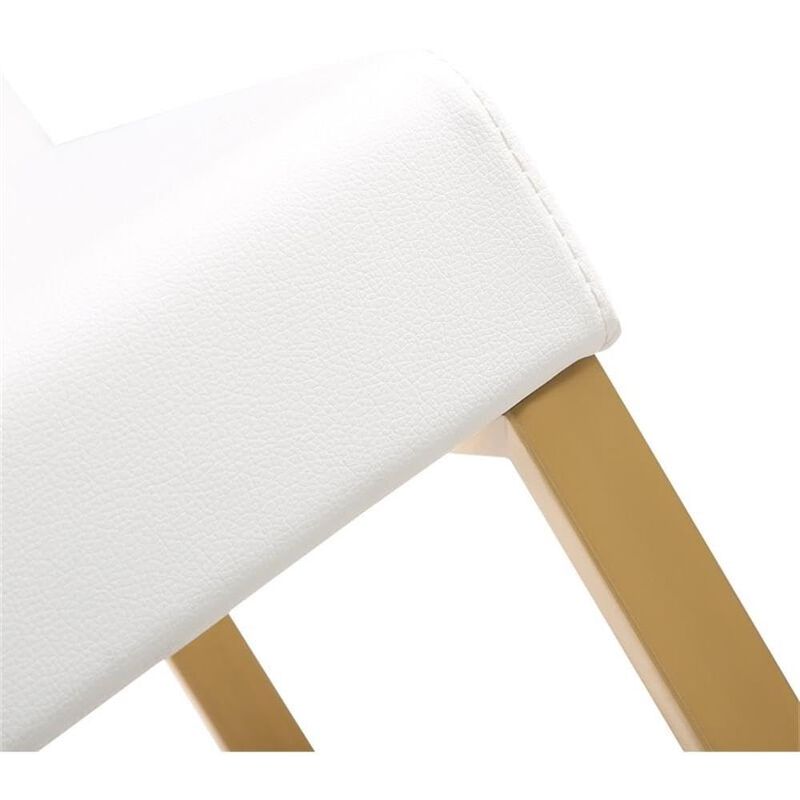 TOV Furniture Denmark Steel Barstool, Bar Height, White image number 8