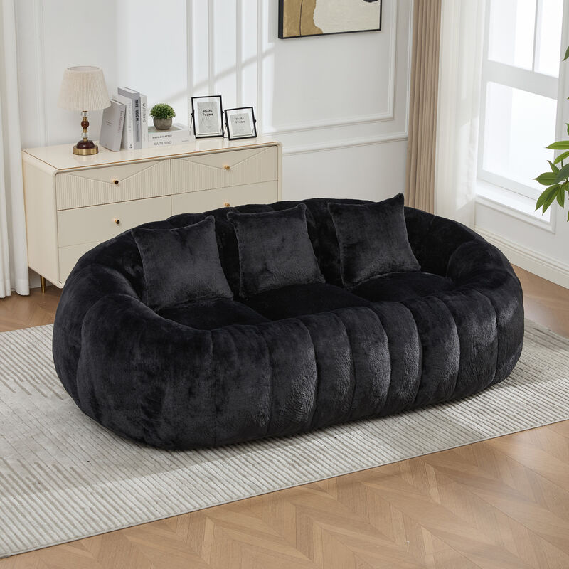 Lugwib Boneless Loveseat Sofa image number 2