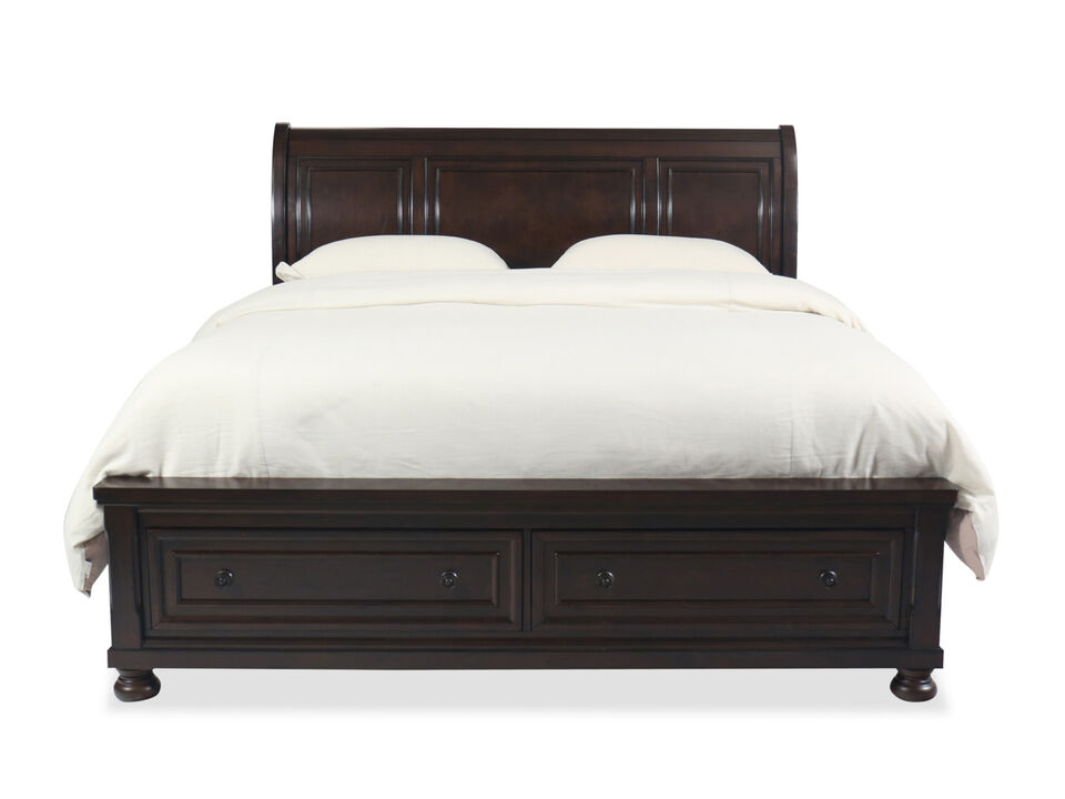 Porter Sleigh Bed with Storage