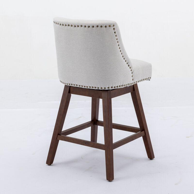Streamdale Ergonomic Swivel Chair with Curved Back for Enhanced Comfort image number 4
