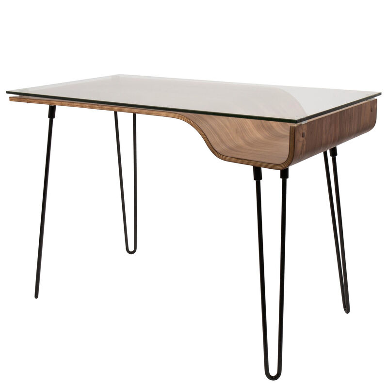 Lumisource Home Office Avery Mid-Century Modern Desk image number 5