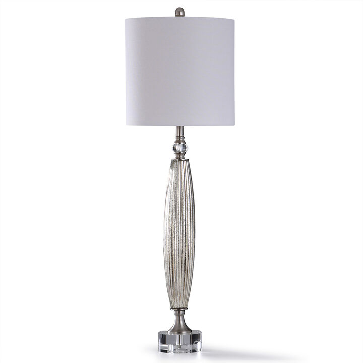 Ivyford Silver Table Lamp