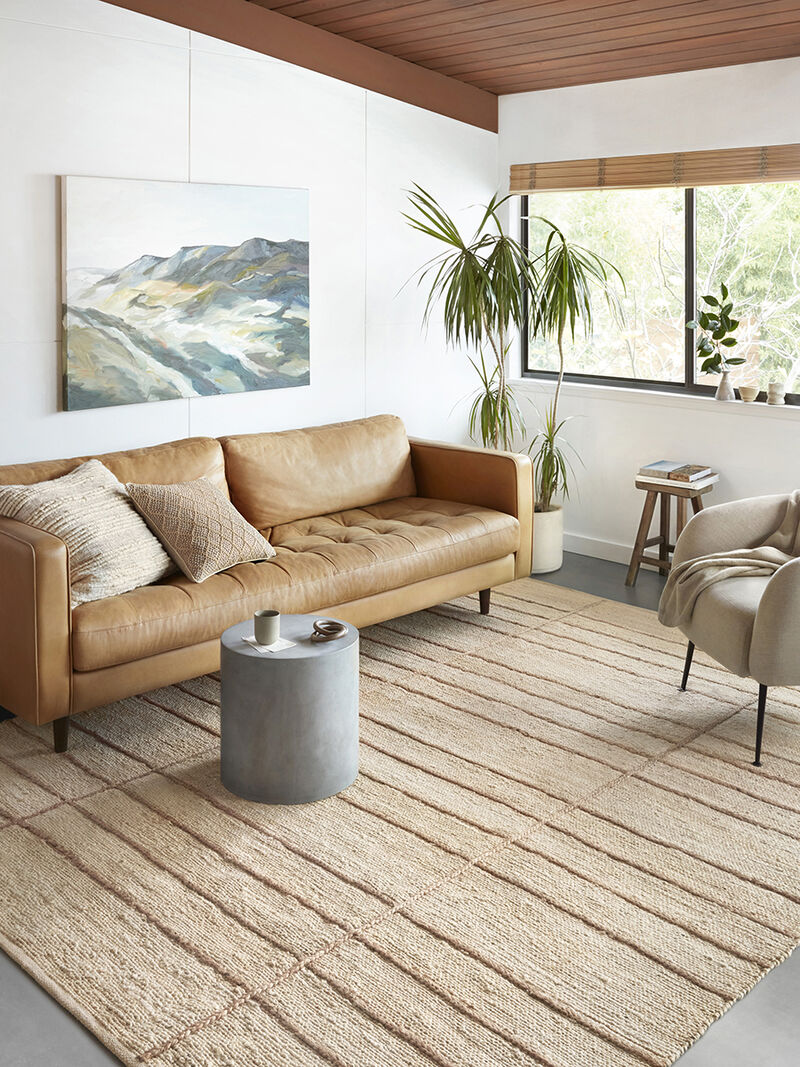 Bodhi BOD04 Ivory/Natural 5' x 7'6" Rug