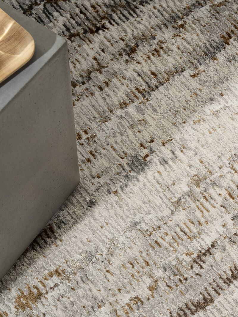 CK073 Compass CMP01 Ivory/Rust 7'10" x 9'10" Rug