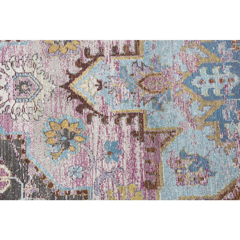 Morocco Gray 7'6" x 9'5" Power-Loomed Rug