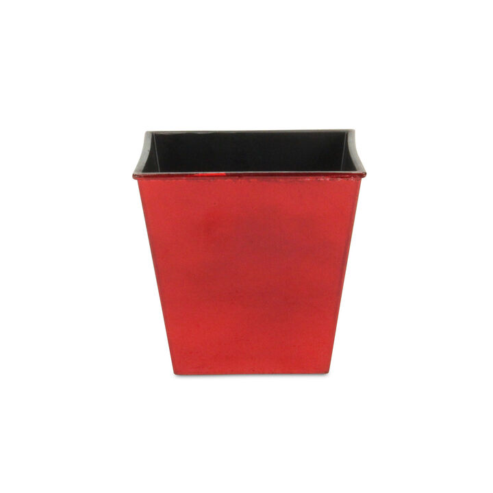 Plastic Indoor Outdoor Square Planter Pot for Balcony, Garden, Patio, or Living Room Plants