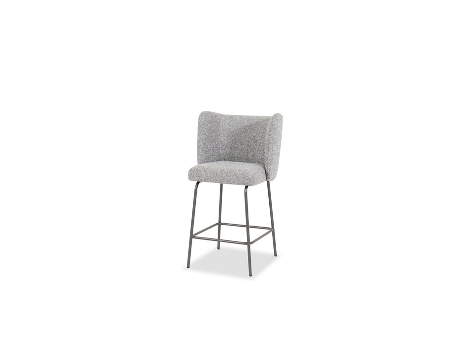 Nathan Counter Stool in Gray