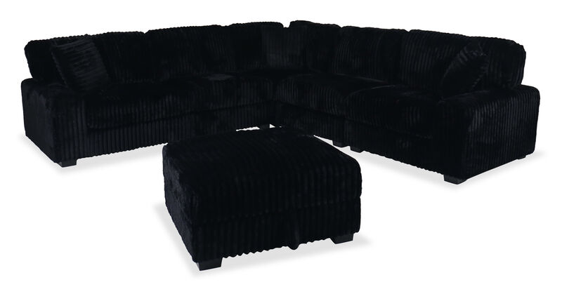 Nightfall 5‑Piece Power Sectional with Ottoman image number 0