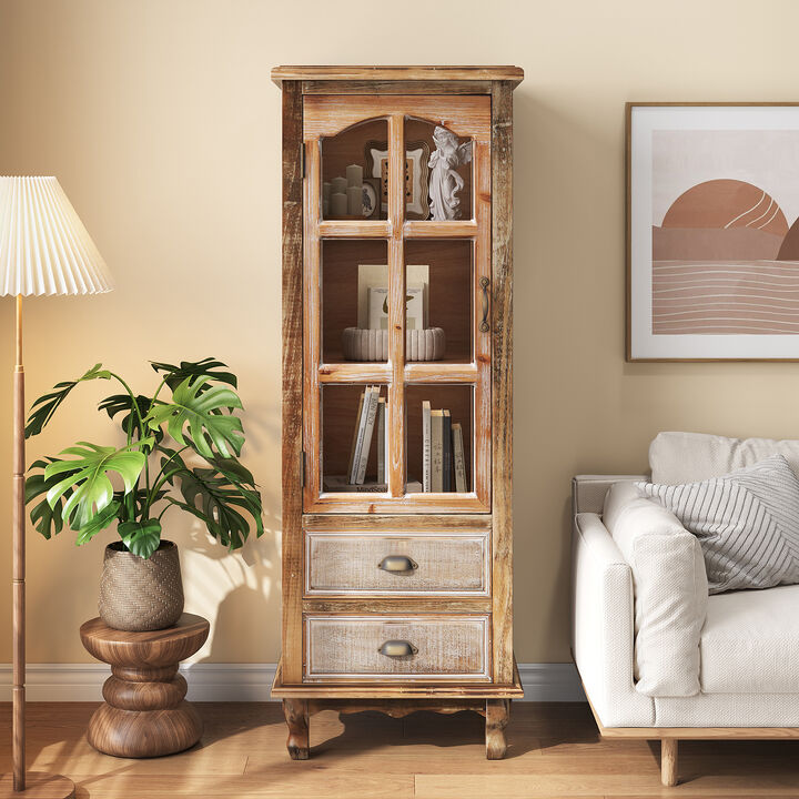 Vomkal Wooden Storage Cabinet