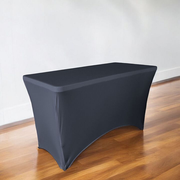 Stretch Fit Rectangular Spandex Tablecloth for Parties and Dining Tables