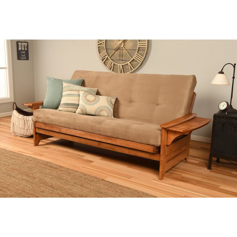 Phoenix Frame-Barbados Finish-Suede Peat Mattress image number 2