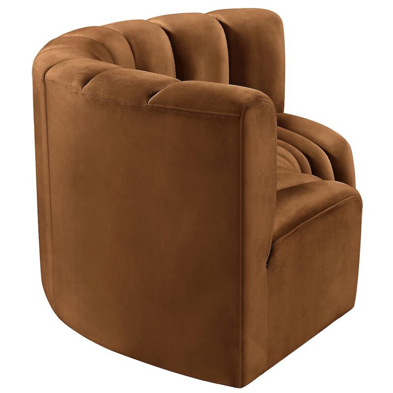 Meridian Furniture Arc Saddle Velvet Modular Sofa