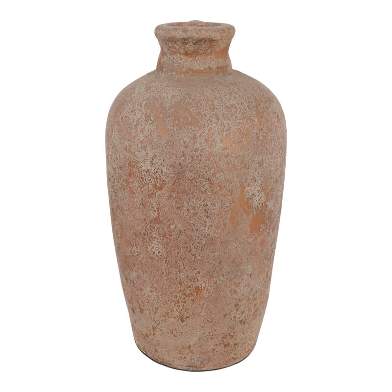 16x9 Terracotta Jug Vase, Gold image number 5
