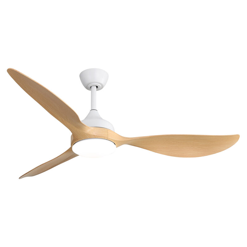 ELEMENT ACE 56 Inch Modern Ceiling Fan with Dimmable LED Light Quiet DC Reversible Motor for Indoor Outdoor Use image number 3