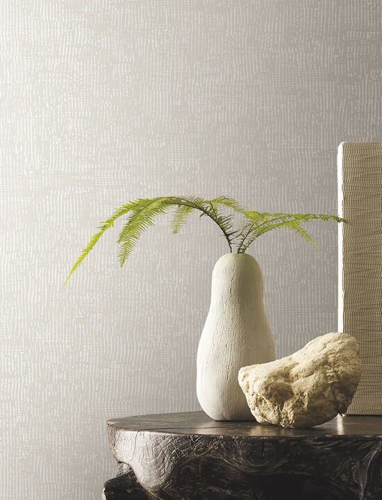 Trabadillo Plaster Fog Wallpaper (Set of 2)