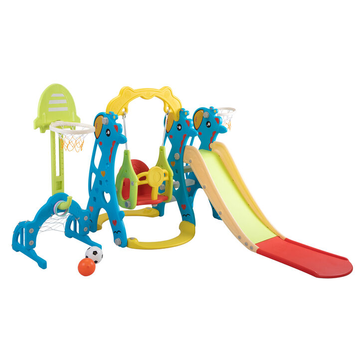 5 in 1 Toddler Climber and Swing Set