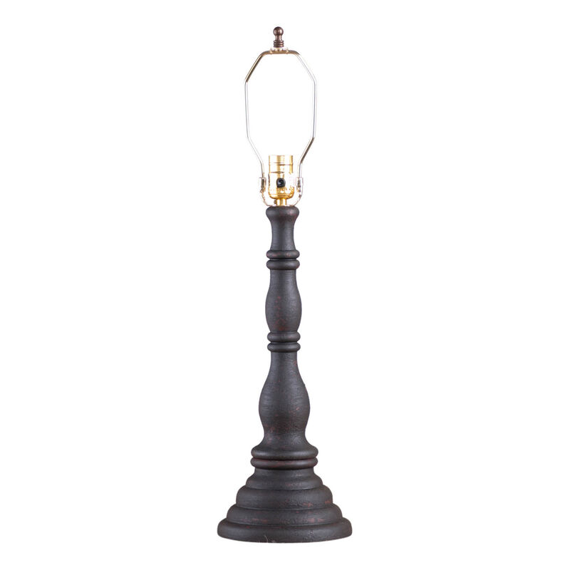 Davenport Lamp Base in Hartford Black over Red image number 0