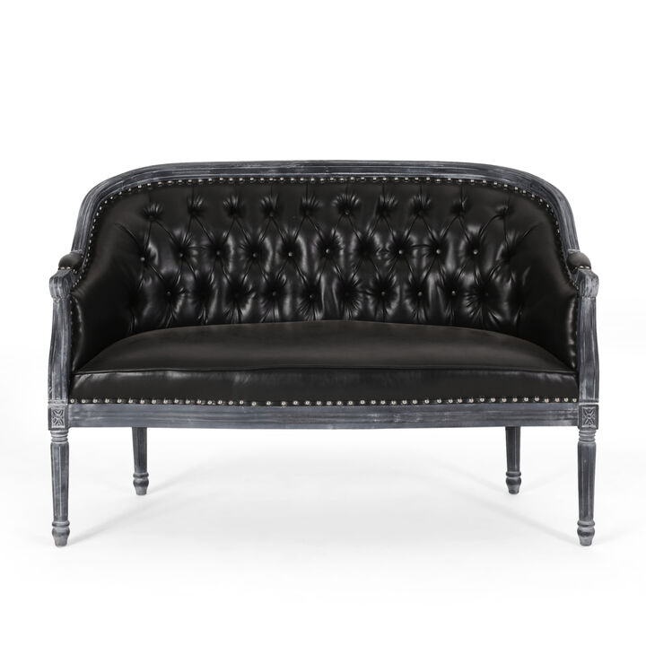 Streamdale Luxurious Tufted Loveseat French Country Charm with Unmatched Comfort