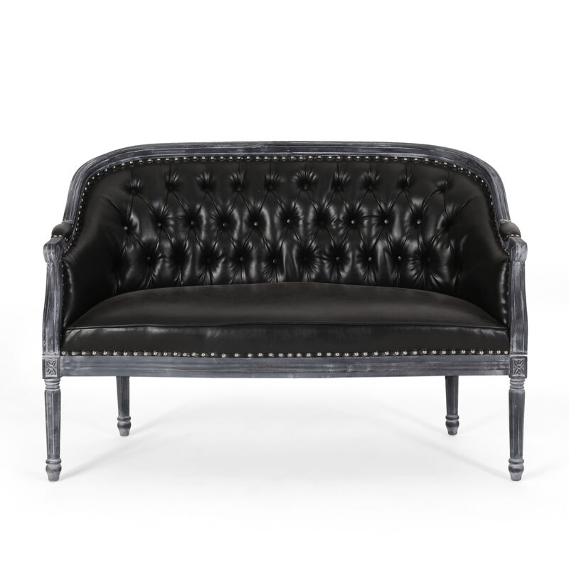Streamdale Luxurious Tufted Loveseat French Country Charm with Unmatched Comfort image number 0