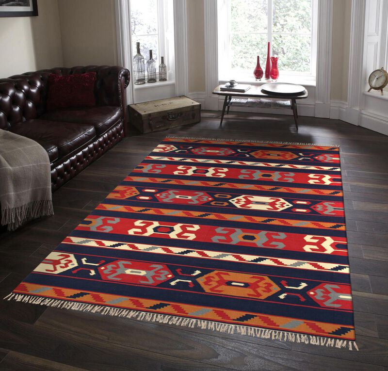 Pasargad Home Anatolian Hand-Woven Cotton Area Rug- 9' 0" X 12' 0" image number 3
