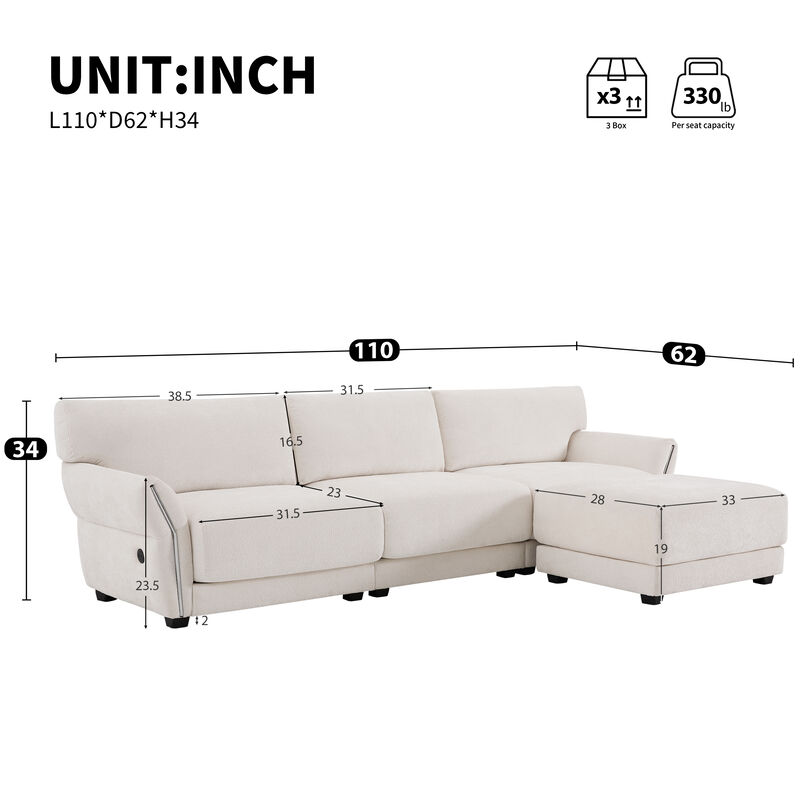 Merax Modular Sectional Sofa