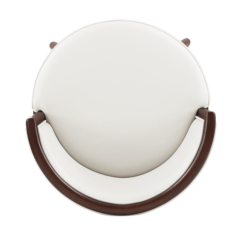 Evalyn White Counter Stools (Set of 2)