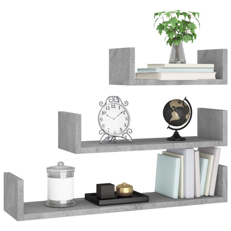 vidaXL shelf Engineered wood image number 1