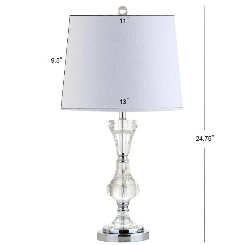 Riley Crystal LED Table Lamp
