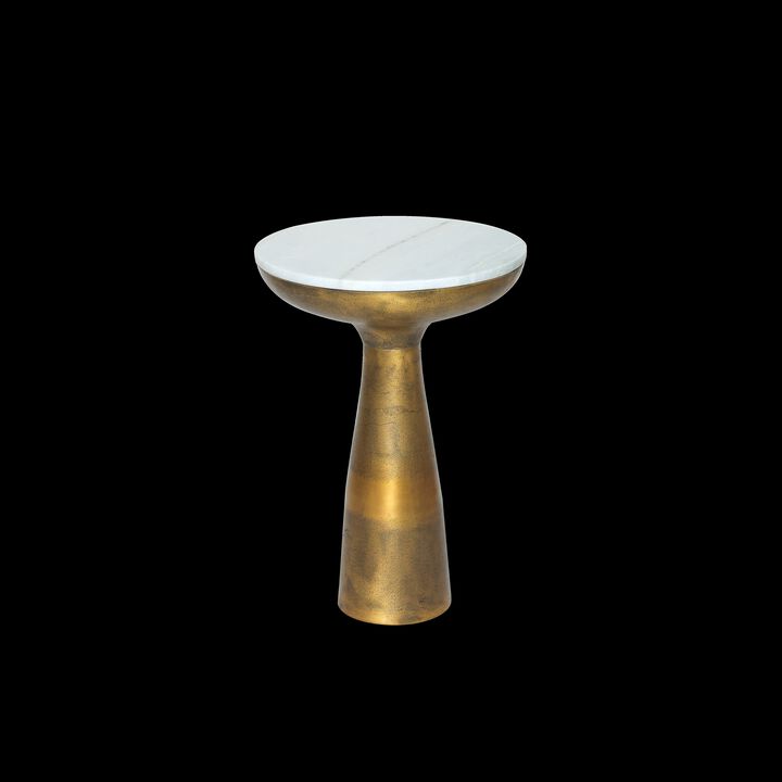 Grand Flare Marble Luxe Table
