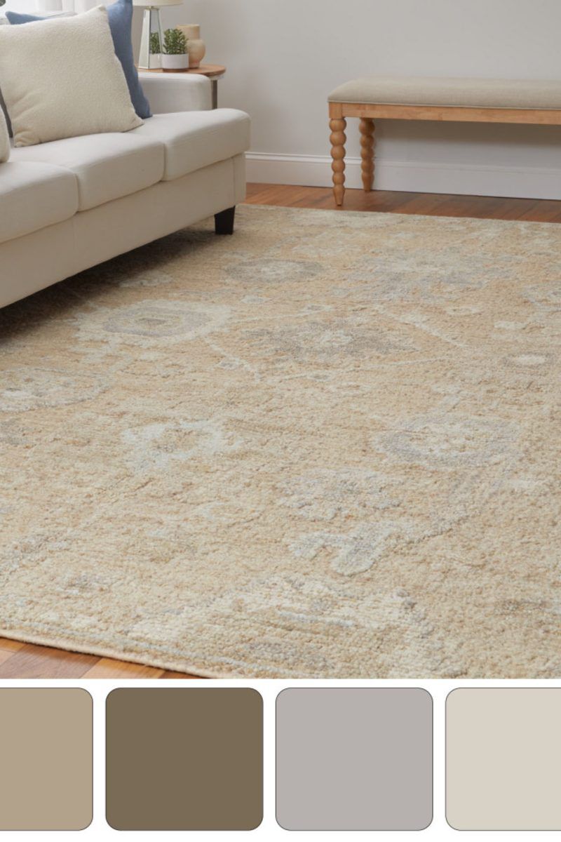 Grafton 69F8F Brown 7'9" x 9'9" Rug image number 3