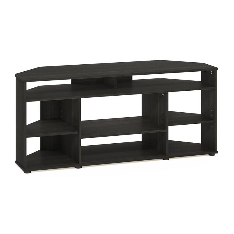 Jensen Corner TV Stand TV up to 55 Inches, Espresso