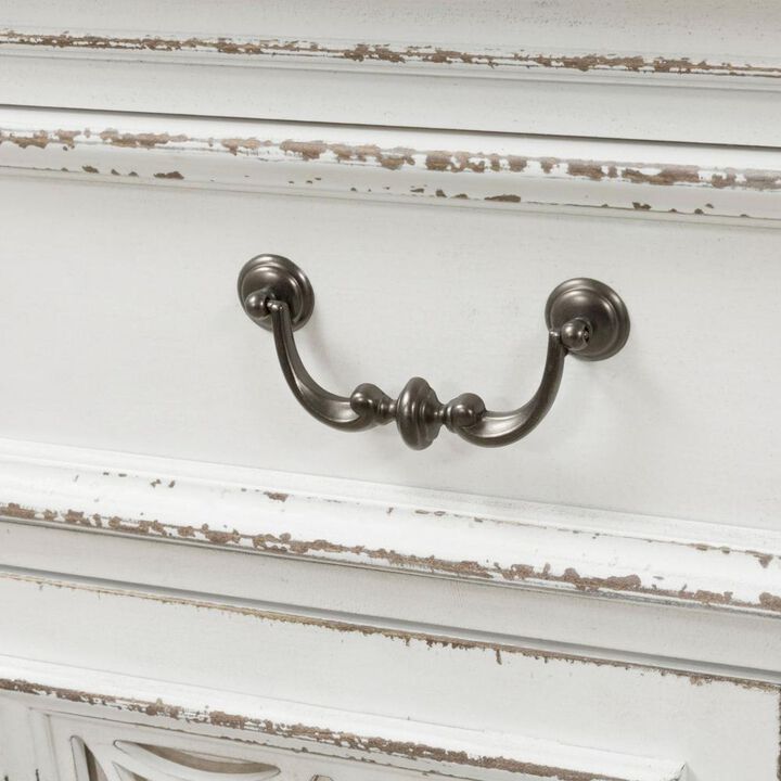 Liberty Furniture Magnolia Manor Hall Buffet in Antique White