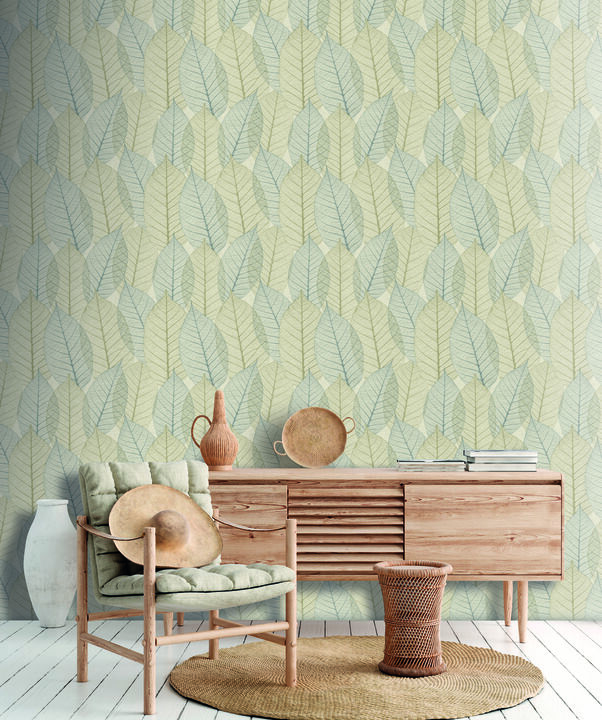 Leaf Lace Wallpaper