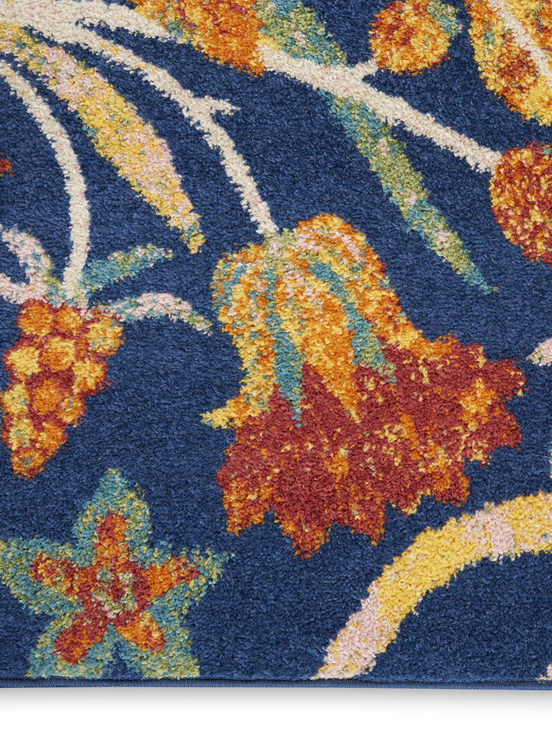 Allur ALR09 Navy/Multicolor 9' x 12' Rug