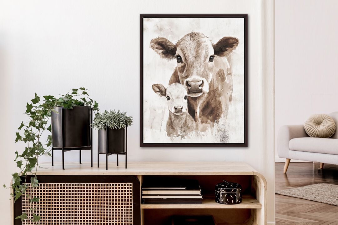 Cow and Calf Serenity