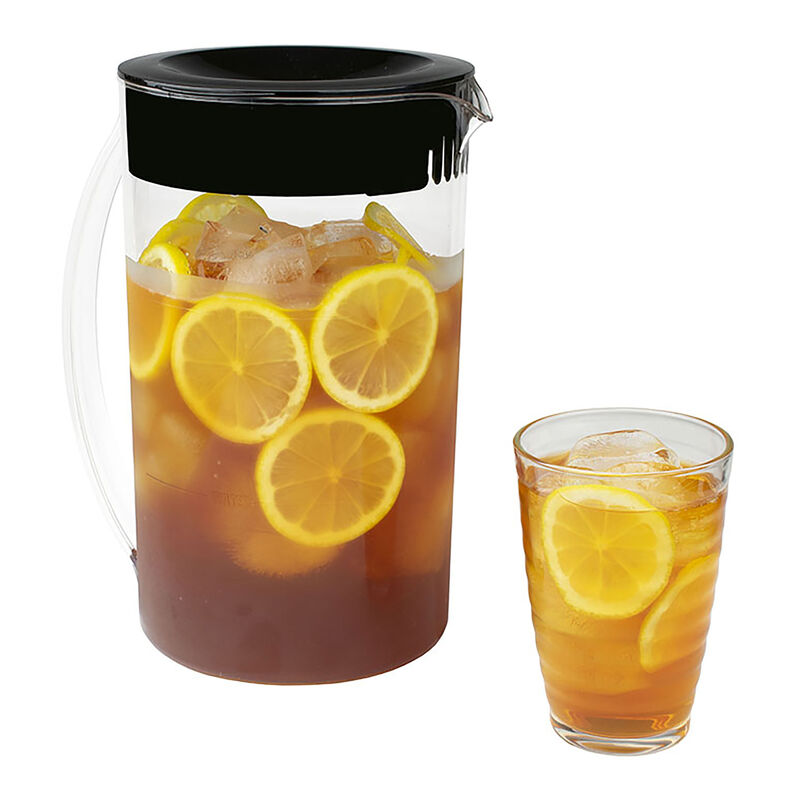 Brentwood Iced Tea and Coffee Maker in Black with 64 Ounce Pitcher image number 4