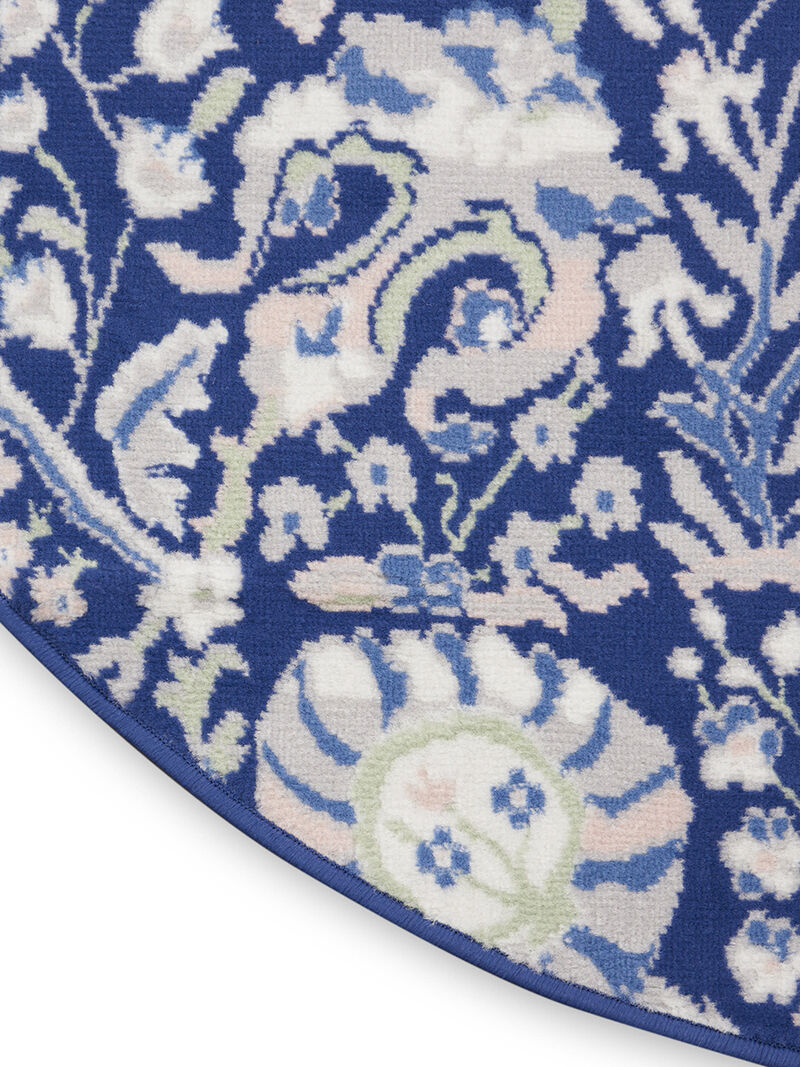 Whimsicle WHS10 Navy/Multicolor 8'4" x 11'6" Rug image number 3