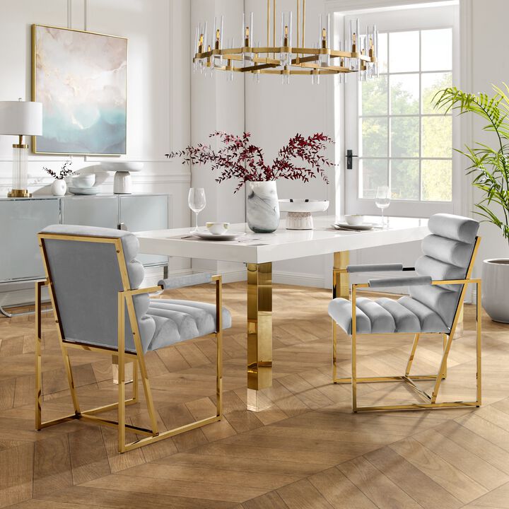 Inspired Home Mirabella Dining Chair with Arm