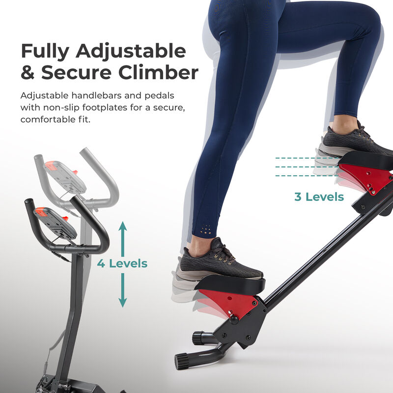 Sunny Health & Fitness Smart Foldable Stair Climber