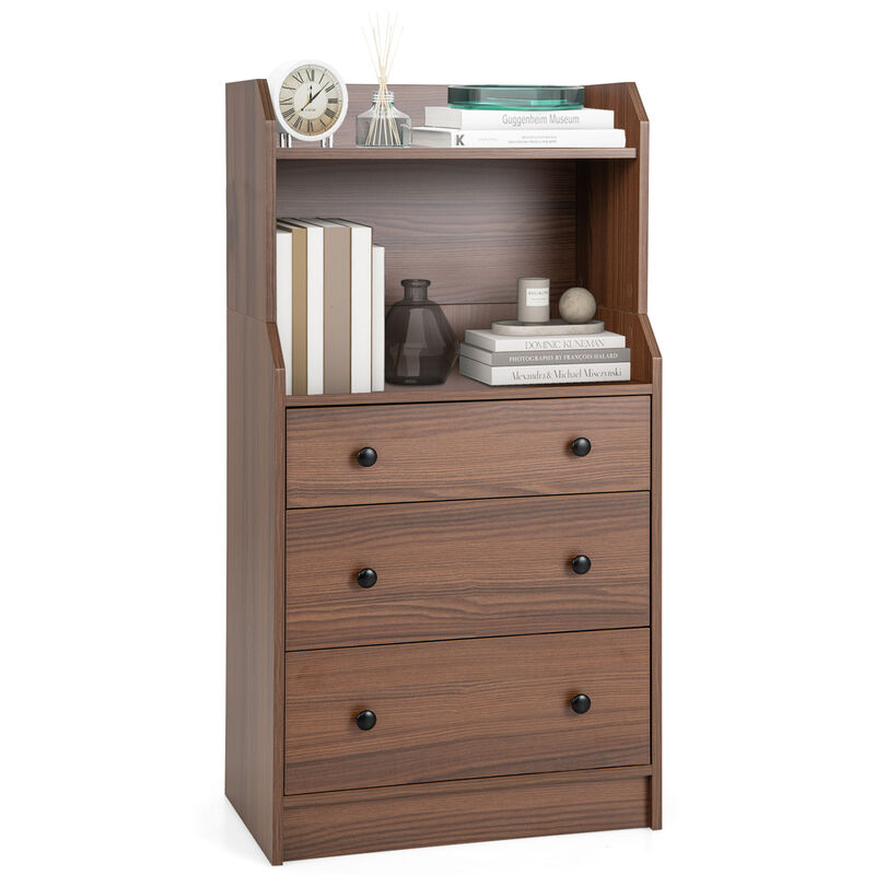 Modern Drawer Dresser with Anti-Toppling Design for Bedroom or Closet image number 0