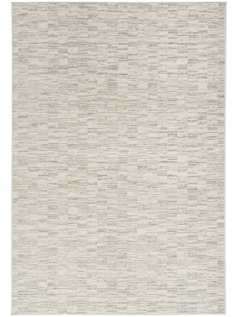 CK029 Captivating CVT02 Ivory/Gray 5'3" x 7'3" Rug