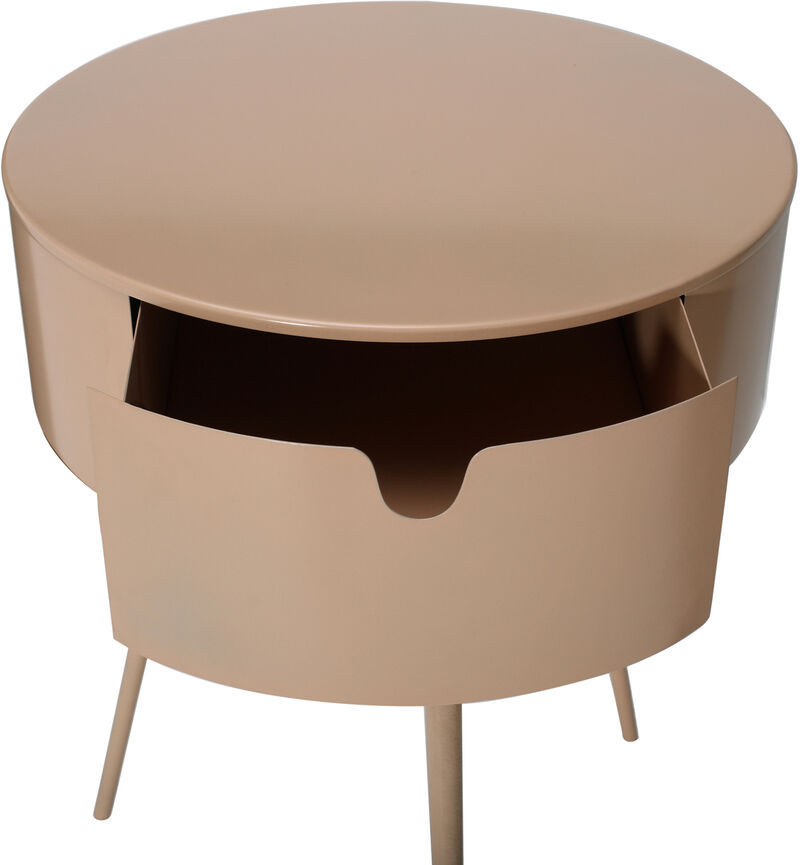 Meridian Furniture Bali Pink Night Stand image number 4